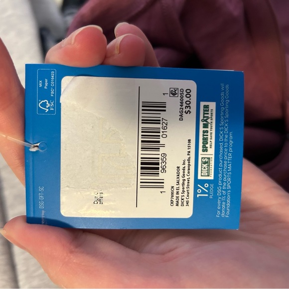 DSG Women's Burgundy Quarter-Zip Sweater - Picture 4 of 4